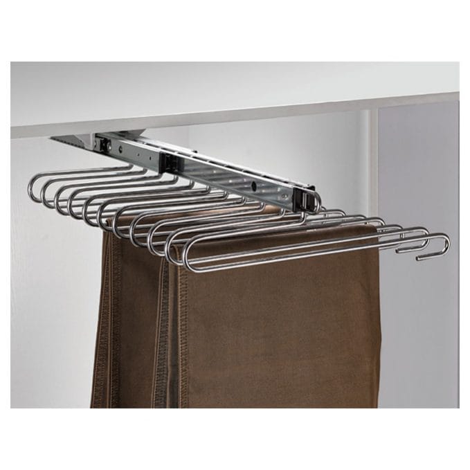 מתקן נשלף עליון לתליית 11 מכנסיים, דגם 7106