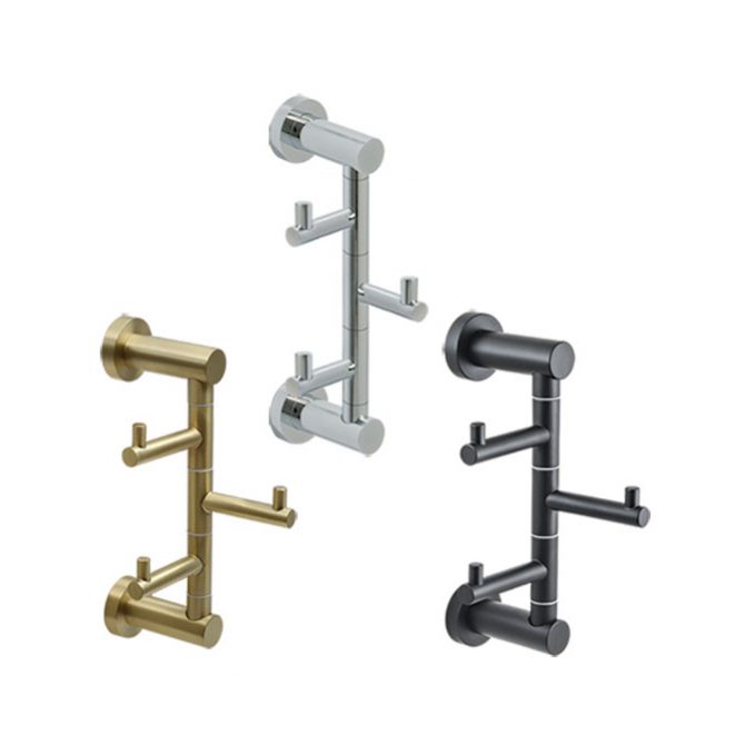 קולב עם 3 ווי תליה למגבות דגם RO13