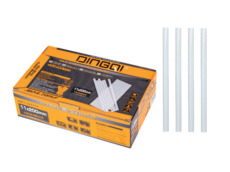 מארז 1 ק"ג נרות דבק חם 11 מ"מ בקופסה דגם 124111