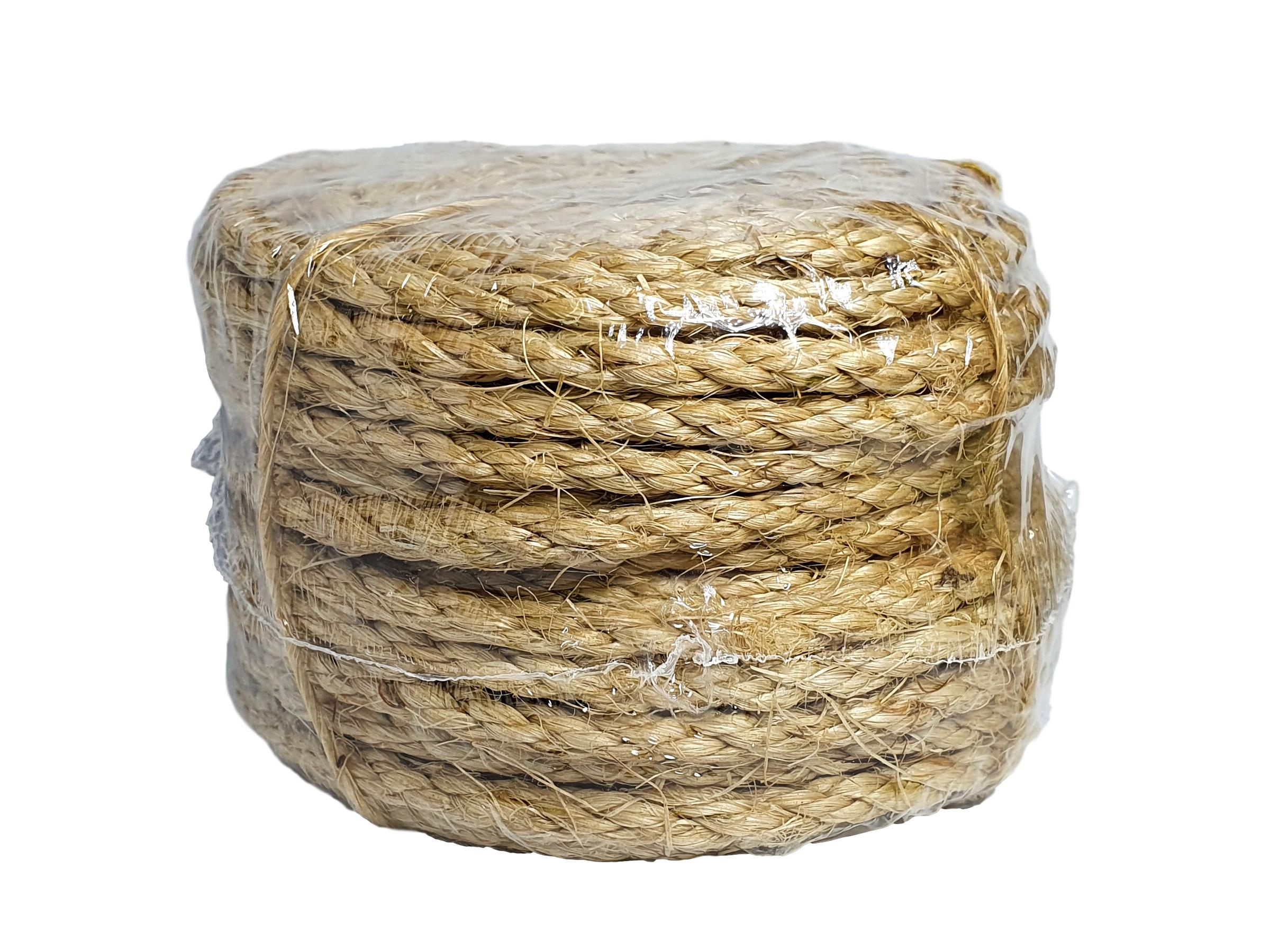 חבל סיזל טבעי באריזה